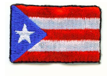 Bandera de Puerto Rico Bordado